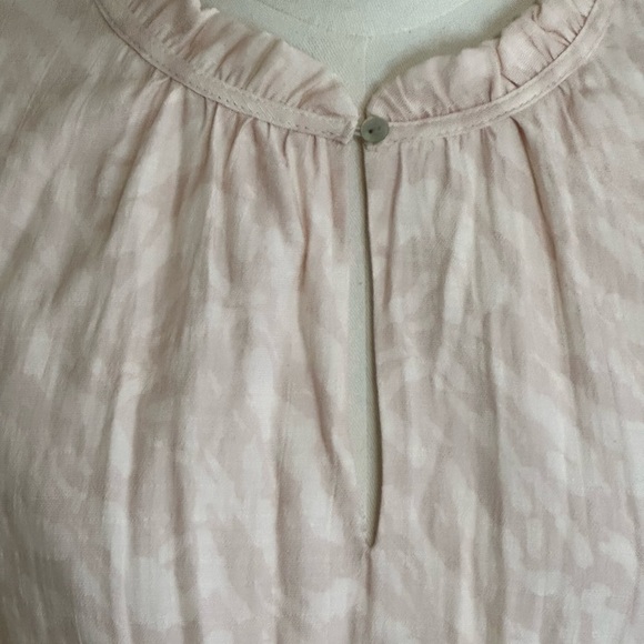 NINE WEST Blouson Mini‎ Dress Pink
Ruffle Smocked Waist sz S Cottagecore Flowy - Picture 4 of 8